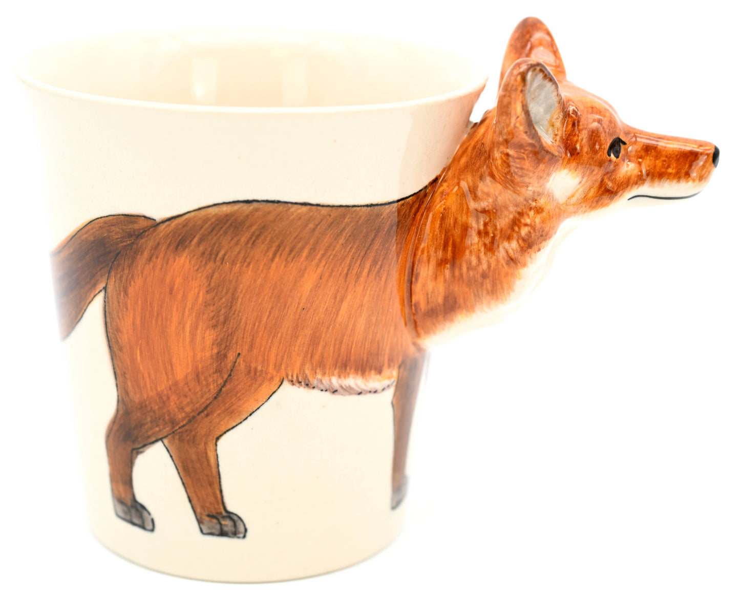Art Floral Trading LLC - MUG125 Red Fox mug 10 oz