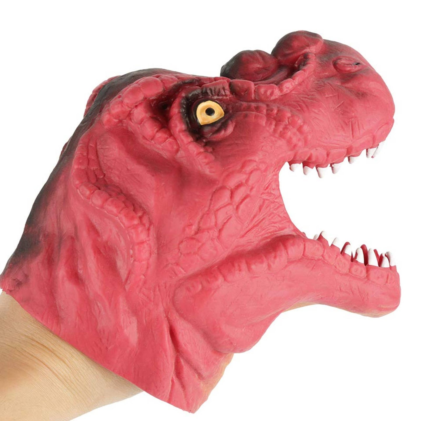 JSBlueRidge Toys - Dinosaur Head Hand Puppet Kids Toy- Assorted in Bulk