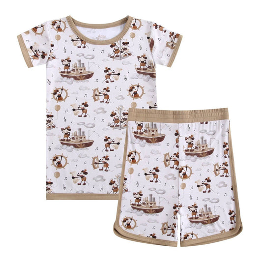 Jammie Session formerly Big Dreams Little Jammies - Vintage Voyage Short Pajama Set