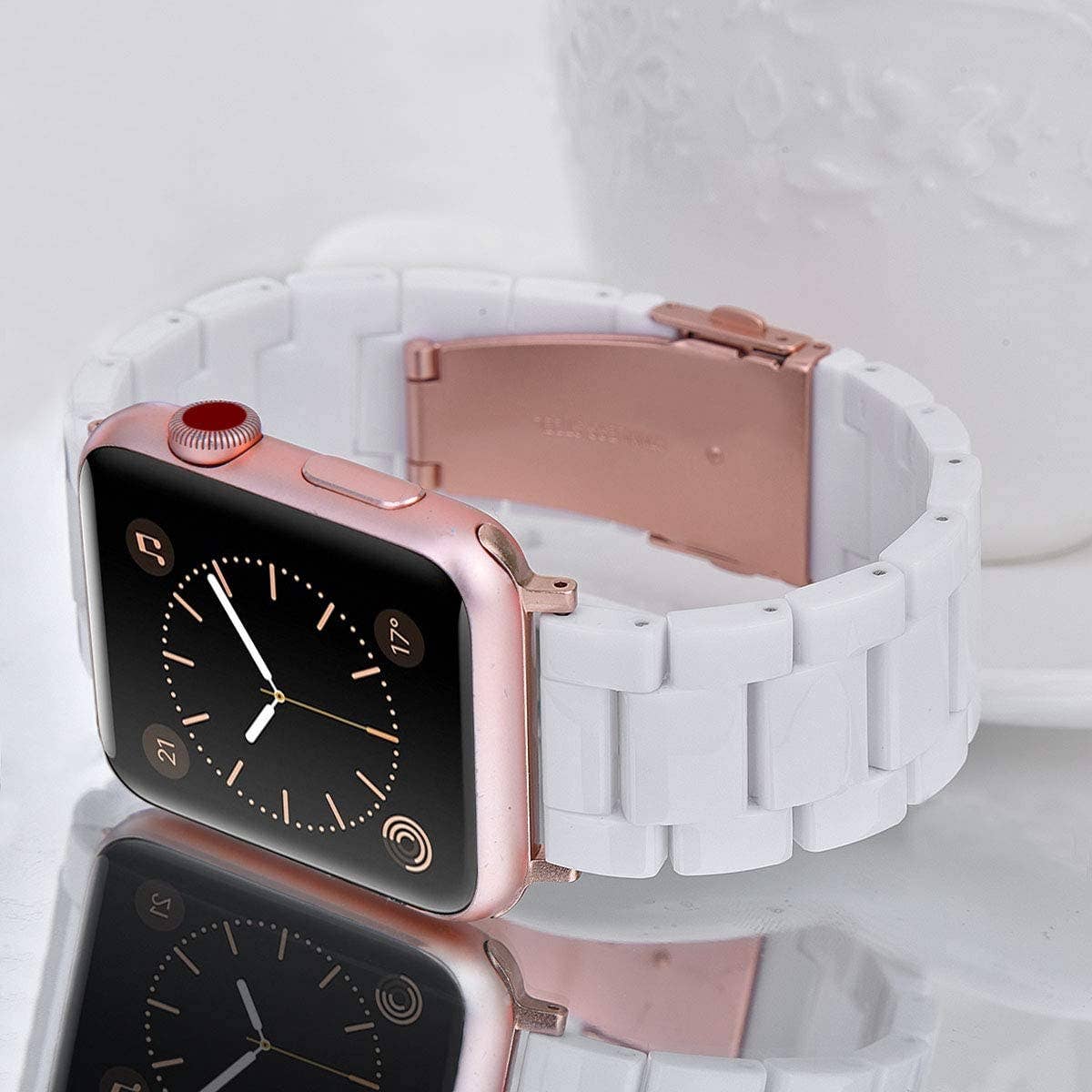 ShopTrendsNow - Resin Bracelet Light Weight Bands for Apple Watch