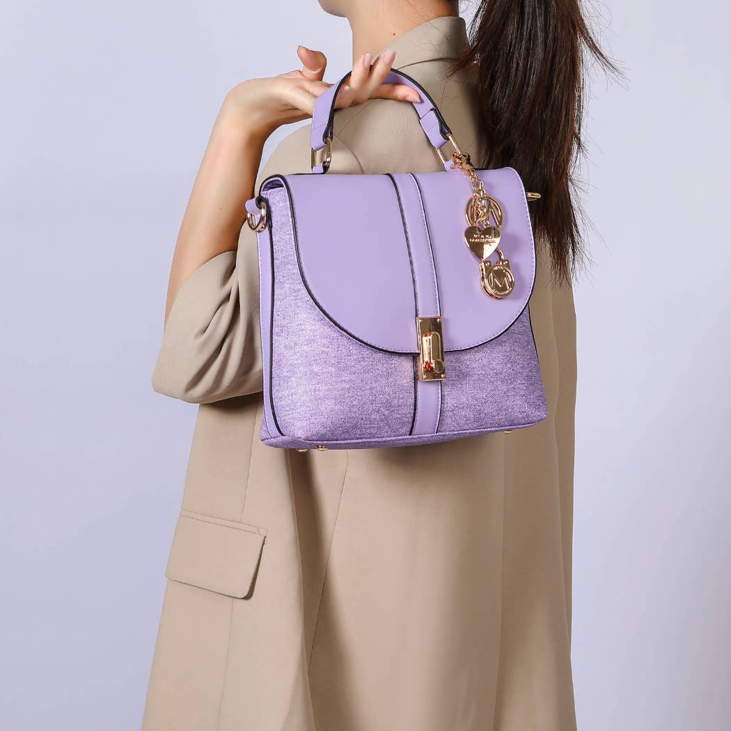 MKF Collection - Maren Vegan Leather Women’s Shoulder Bag by Mia K