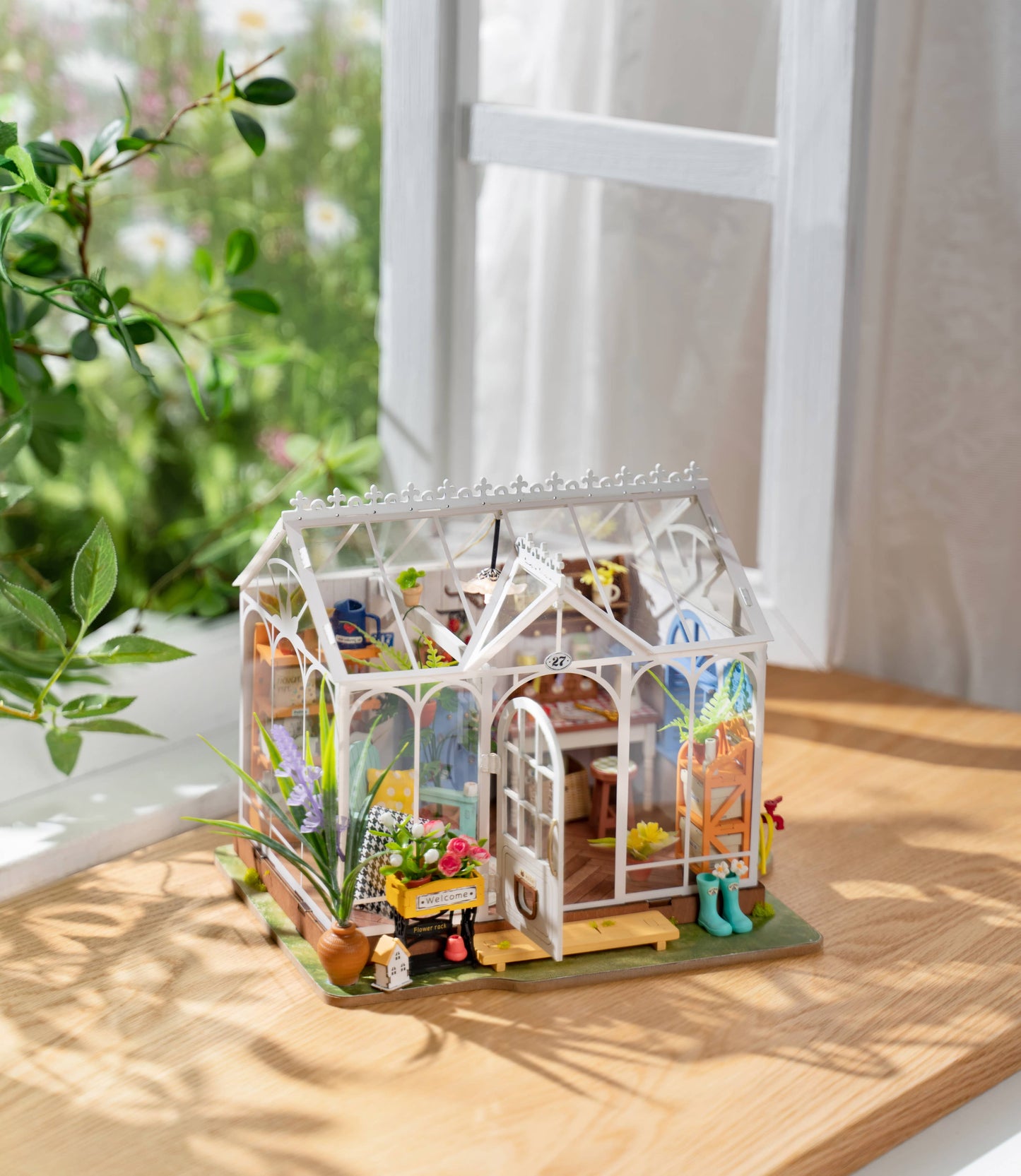 Hands Craft - DIY Miniature House Kit: Dreamy Garden House