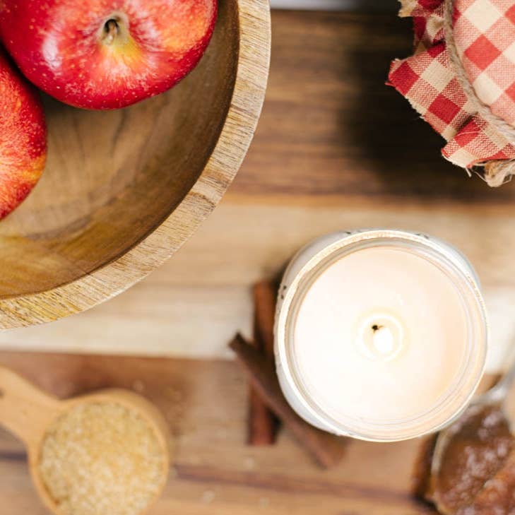 Antique Candle Co.® - Apple Butter - Soy Wax Mason Jar Candle