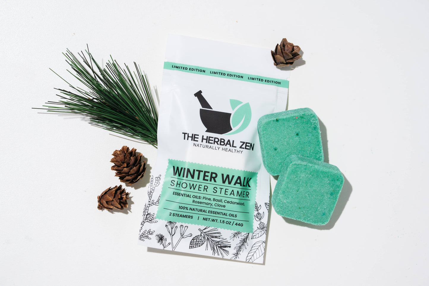 The Herbal Zen - Fall & Winter Shower Steamers - $5 Cozy Stocking Stuffer