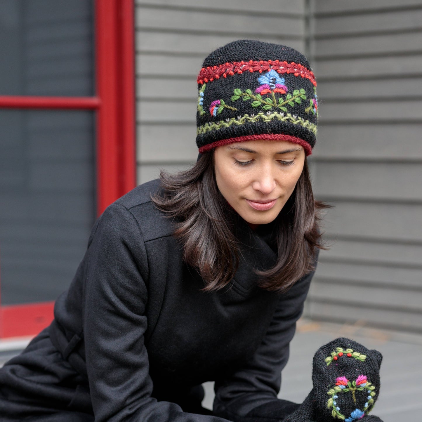 Lost Horizons Knitwear - Munich - women's wool knit beanie