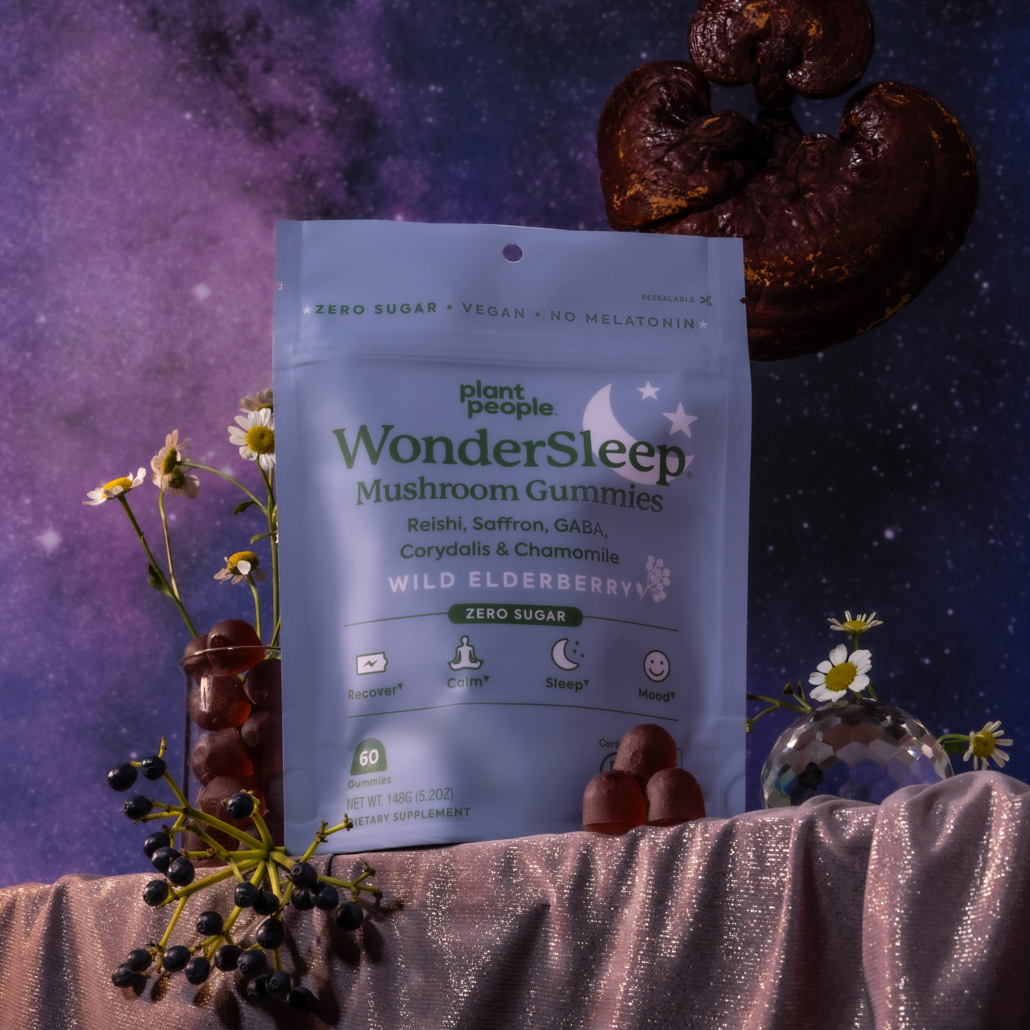 Plant People - WonderSleep - Super Mushroom Gummies