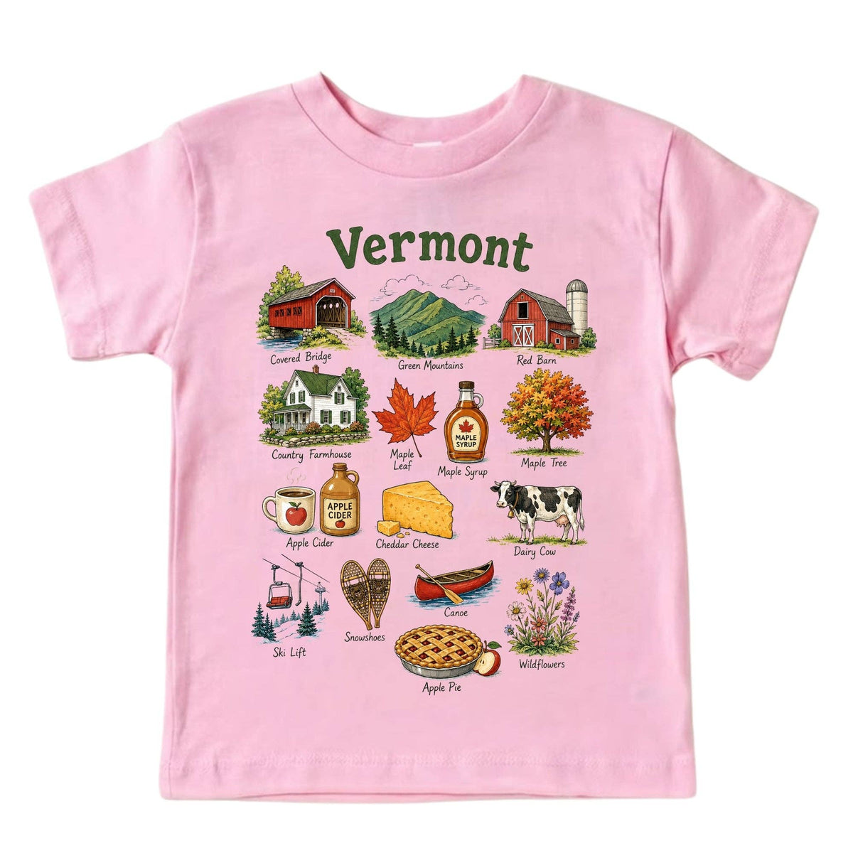 EnjoyMyDesign - Vermont Baby Bodysuit and T-Shirt