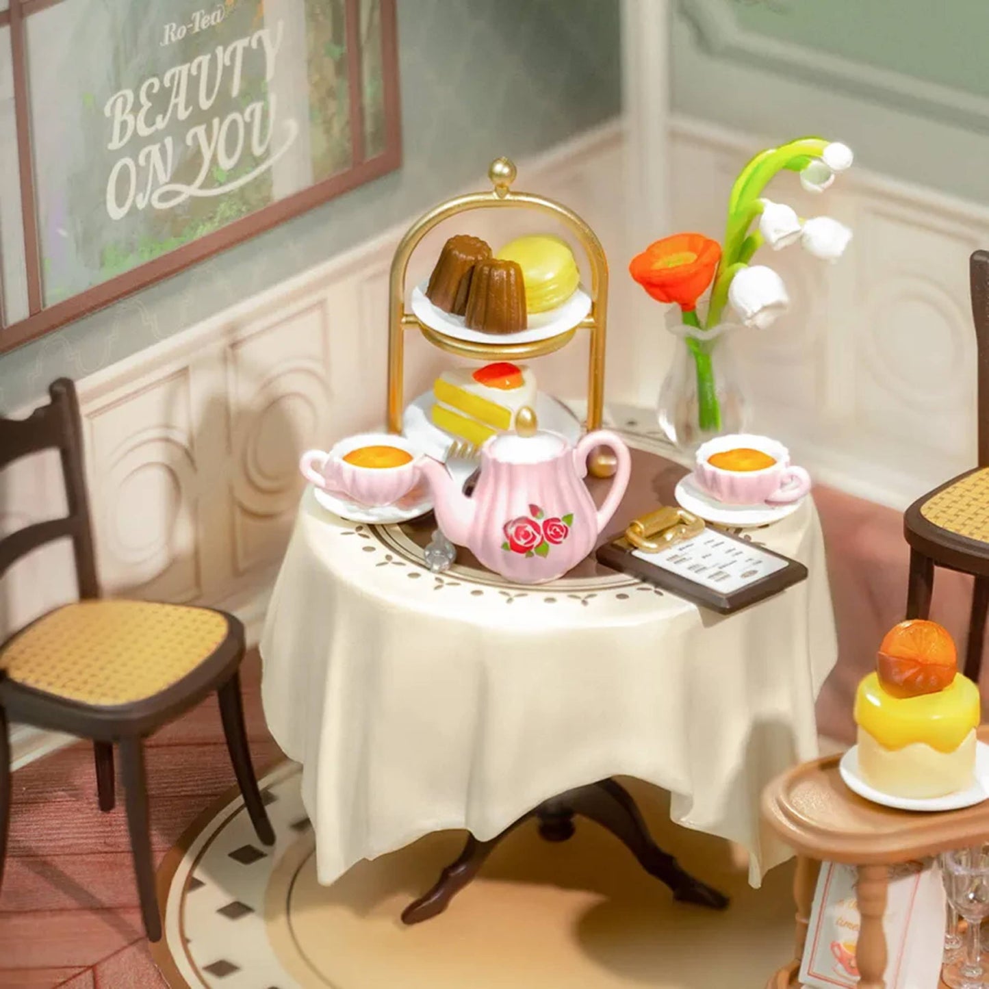 Hands Craft - DIY Miniature House Kit: Sweet Sips Tea