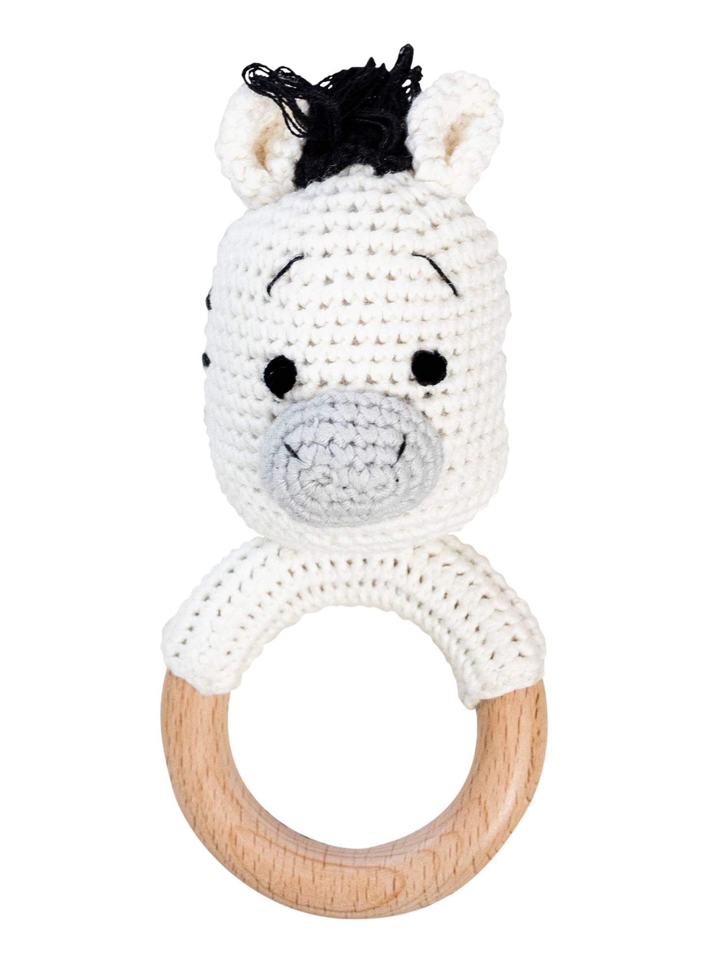 Wonderjoys Baby Co - Animal Hand Crochet Rattles - Classic Collection