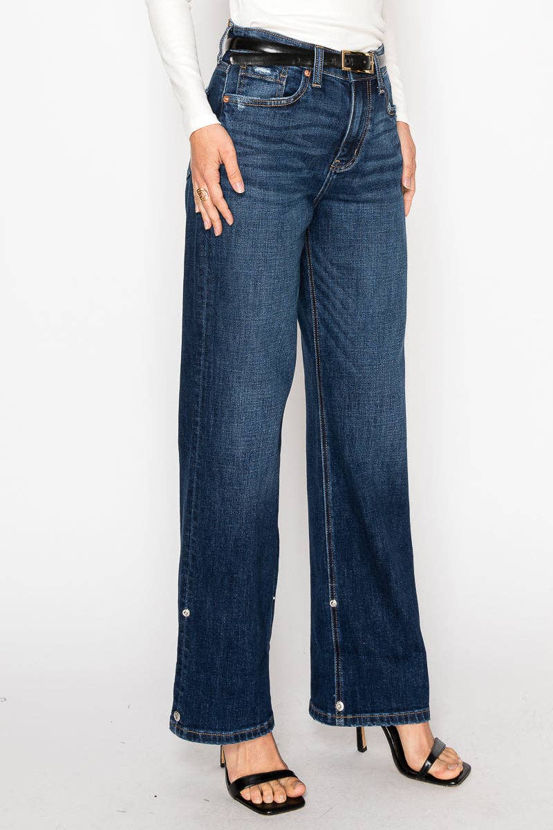 ARTEMIS VINTAGE - INSEAM TRANSFORM HIGH RISE RELAXED STRAIGHT LEG JEANS