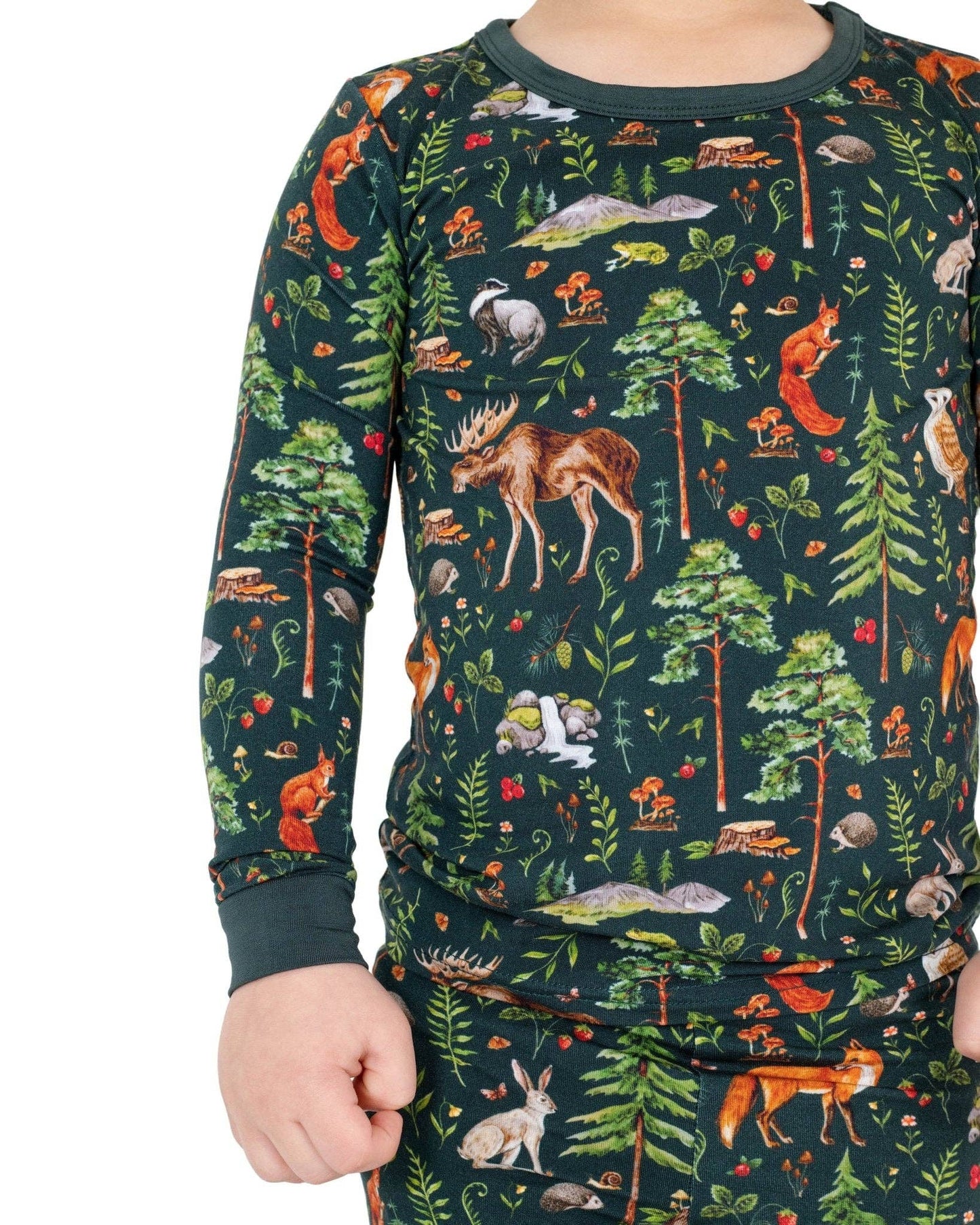 Jammie Session formerly Big Dreams Little Jammies - Wood You Be My Friend Long Sleeve PJ's