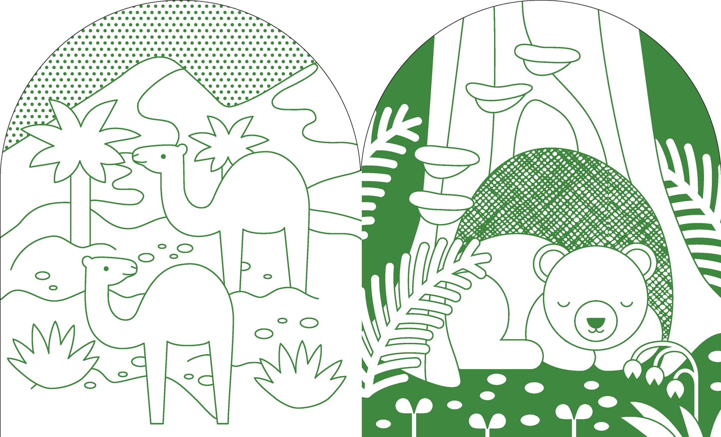 Chronicle Books - Coloring Book With Stickers: Wild World