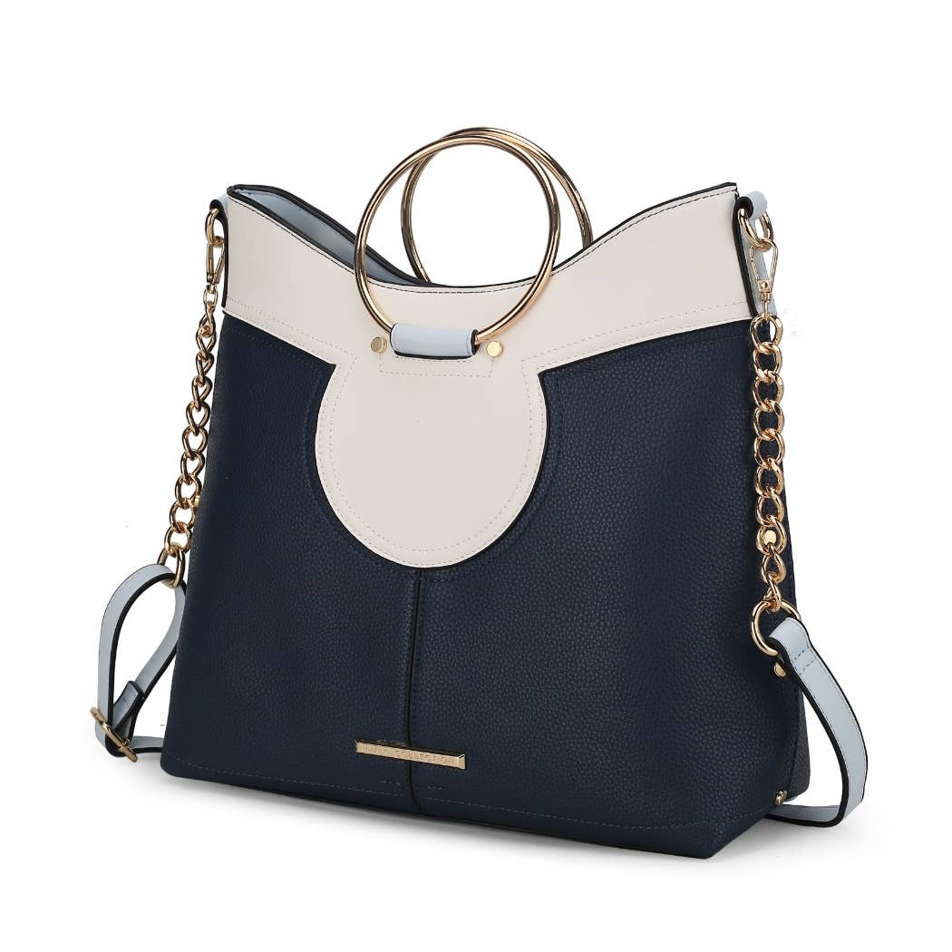 MKF Collection - MKF Kylie Top Handle Satchel Handbag Vegan Leather