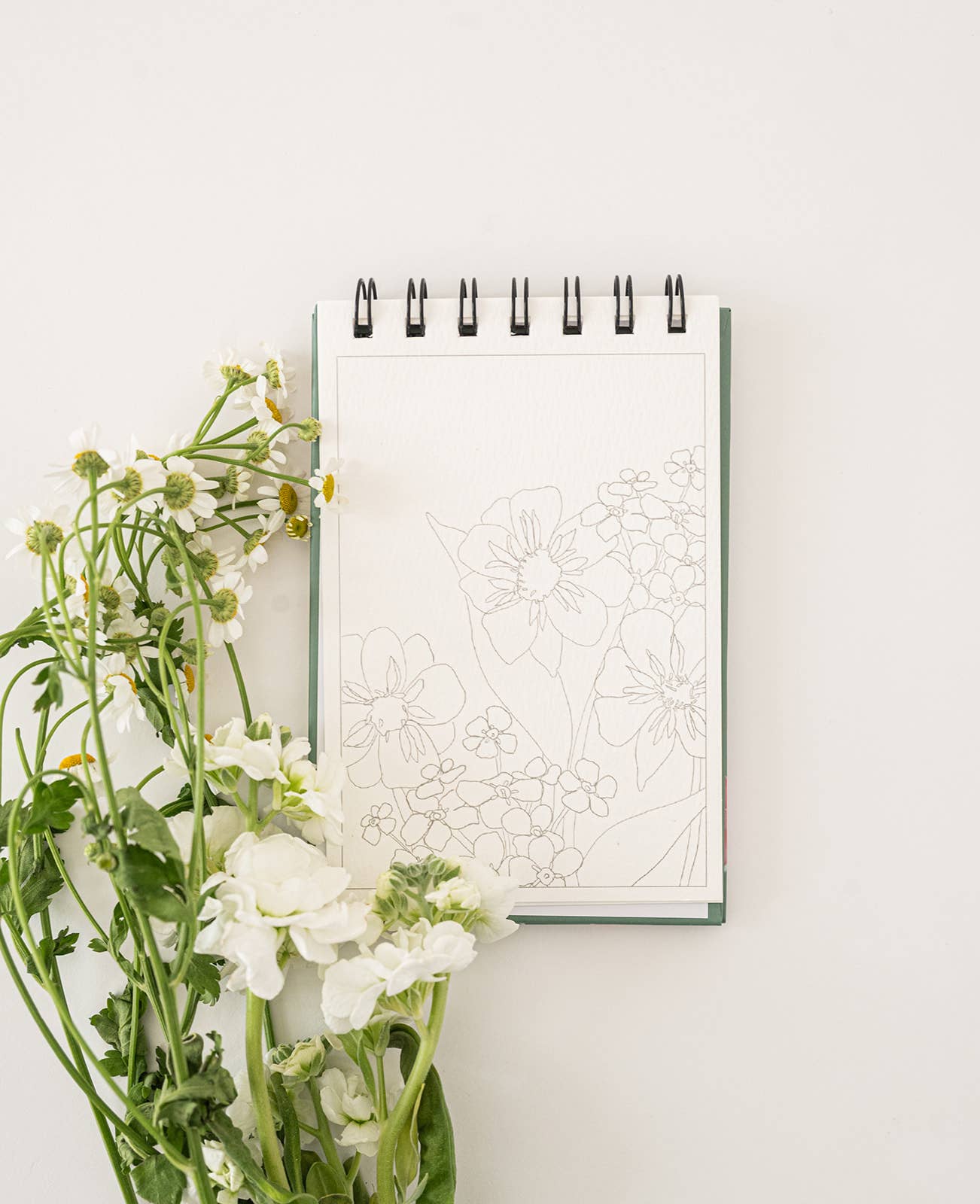 bailey rae studio - A little bit of summer - mini watercoloring book