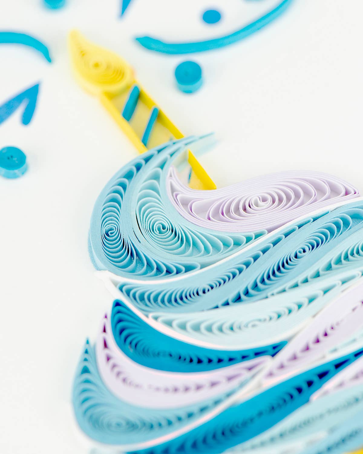 Quilling Card - Cupcake & Candle