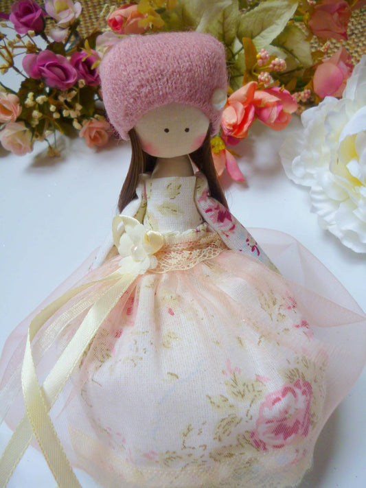 ChernikovaNataliya - Handmade Shabby Chic Ballerina Rag Doll for Girls