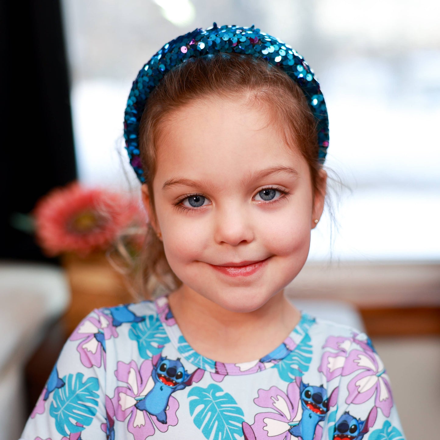Frog Sac - Reversible Sequin Headband - Kids Padded Hair Band