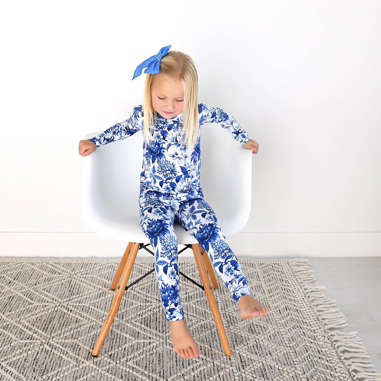 Gigi and Max - Hattie TWO PIECE - NO BUTTON Bamboo Toddler Lounge Set