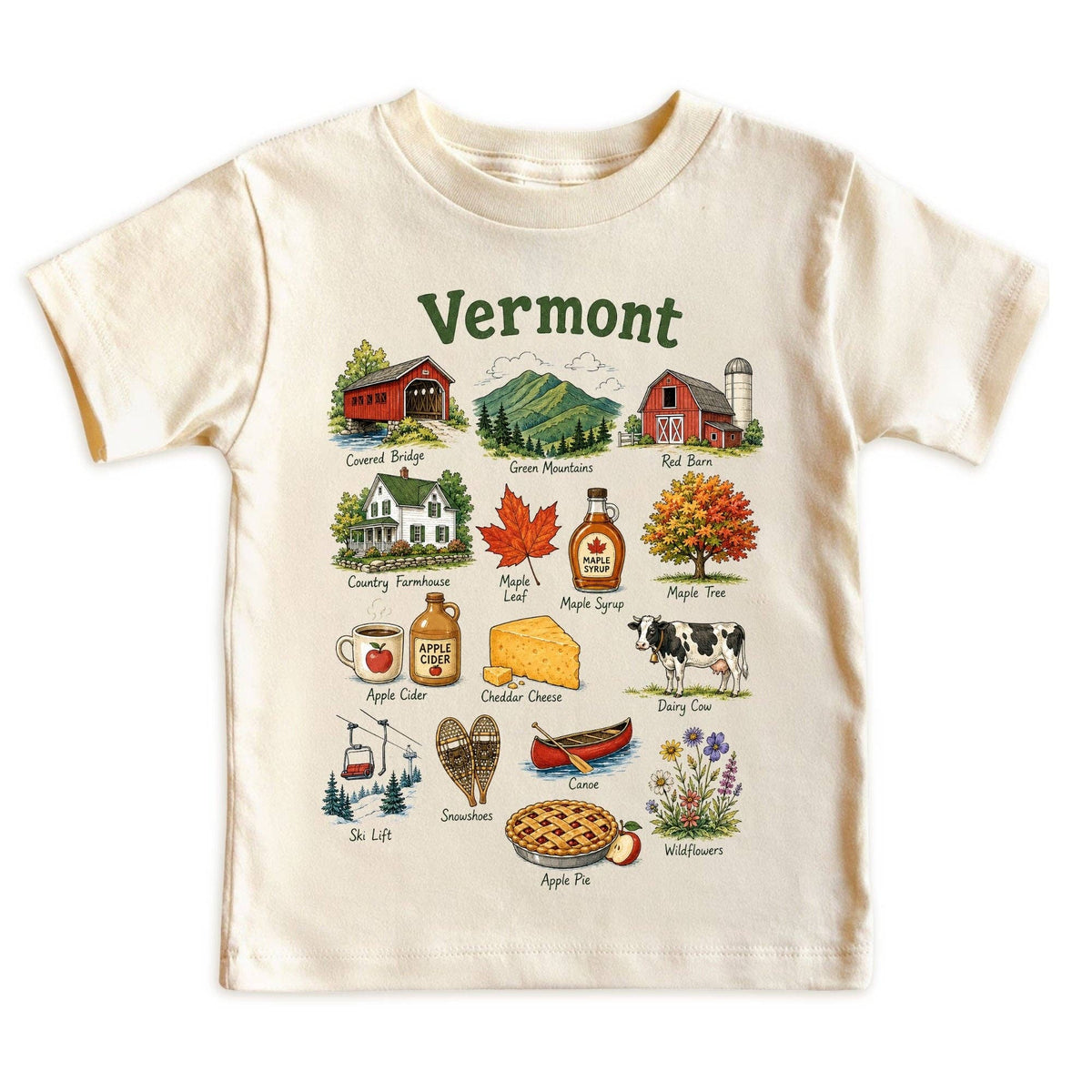 EnjoyMyDesign - Vermont Baby Bodysuit and T-Shirt