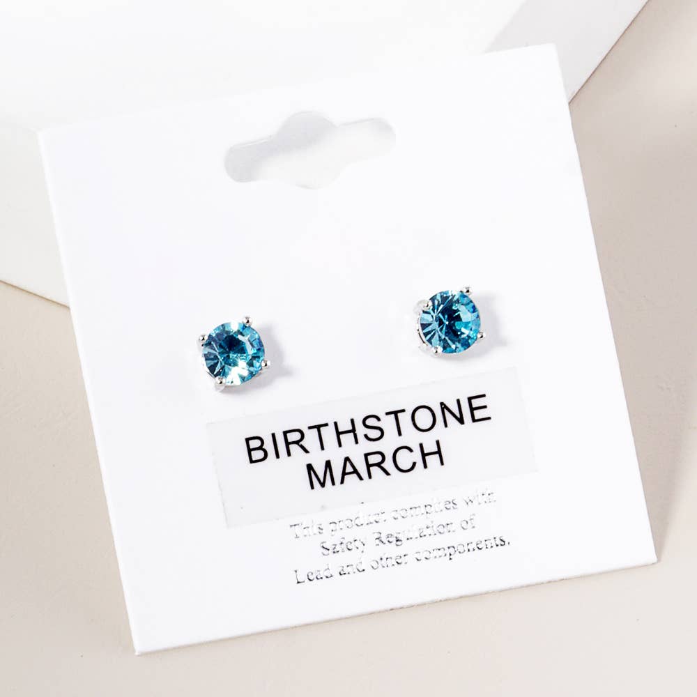 Sensibling Corp. - Birthstone Stud Earrings