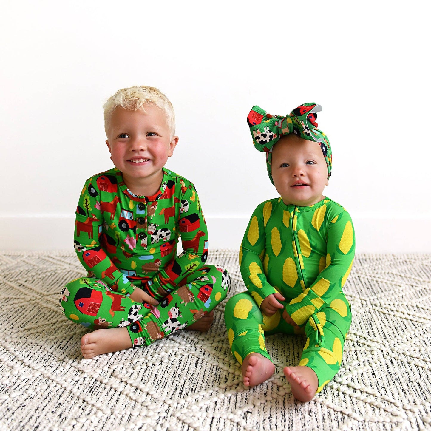 Gigi and Max - Tanner Two Piece Bamboo Pajama Kids Clothing Sleepie Toddler