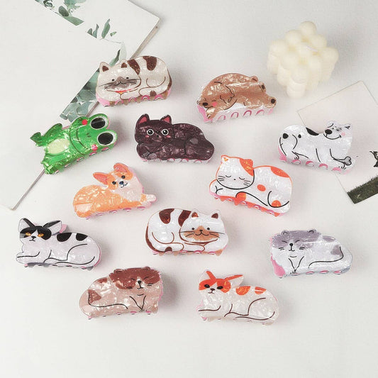 NINEXIS - CWAHA1315_CUTE ANIMAL SERIES HAIR CLAW CLIP