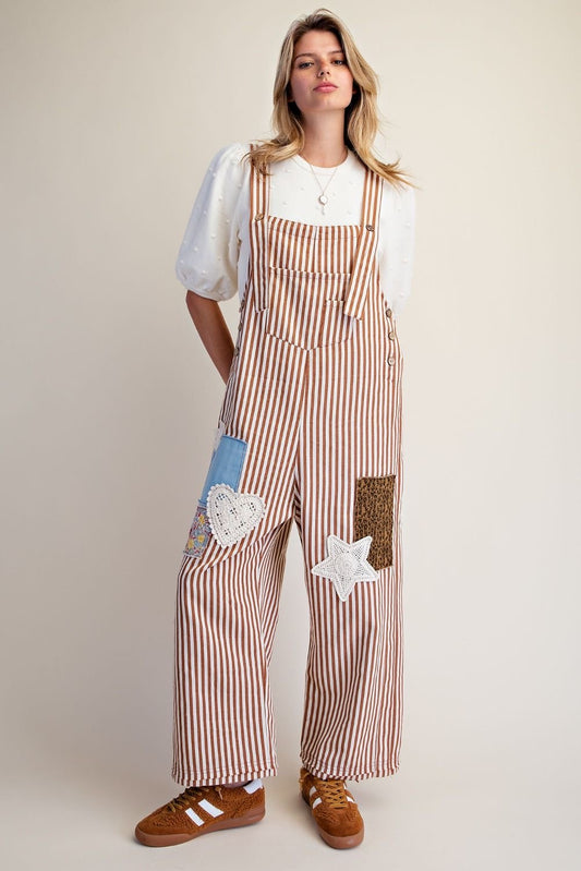 Red Stripe Overall
