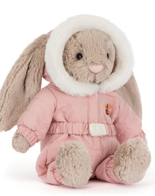 bashful bunny snow suit