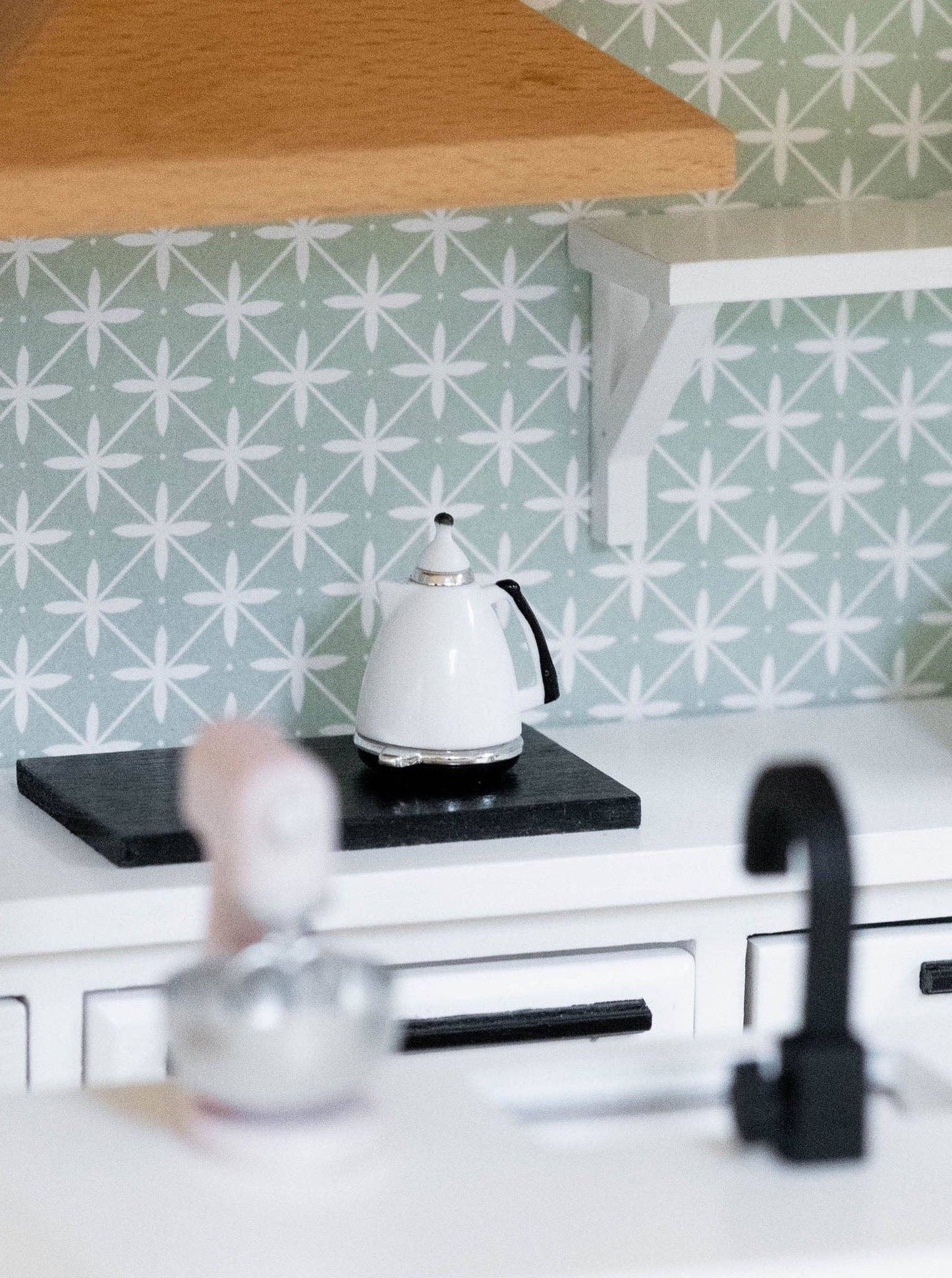 Macy Mae Dollhouse Designs - Dollhouse Classic Coffee Pot | White