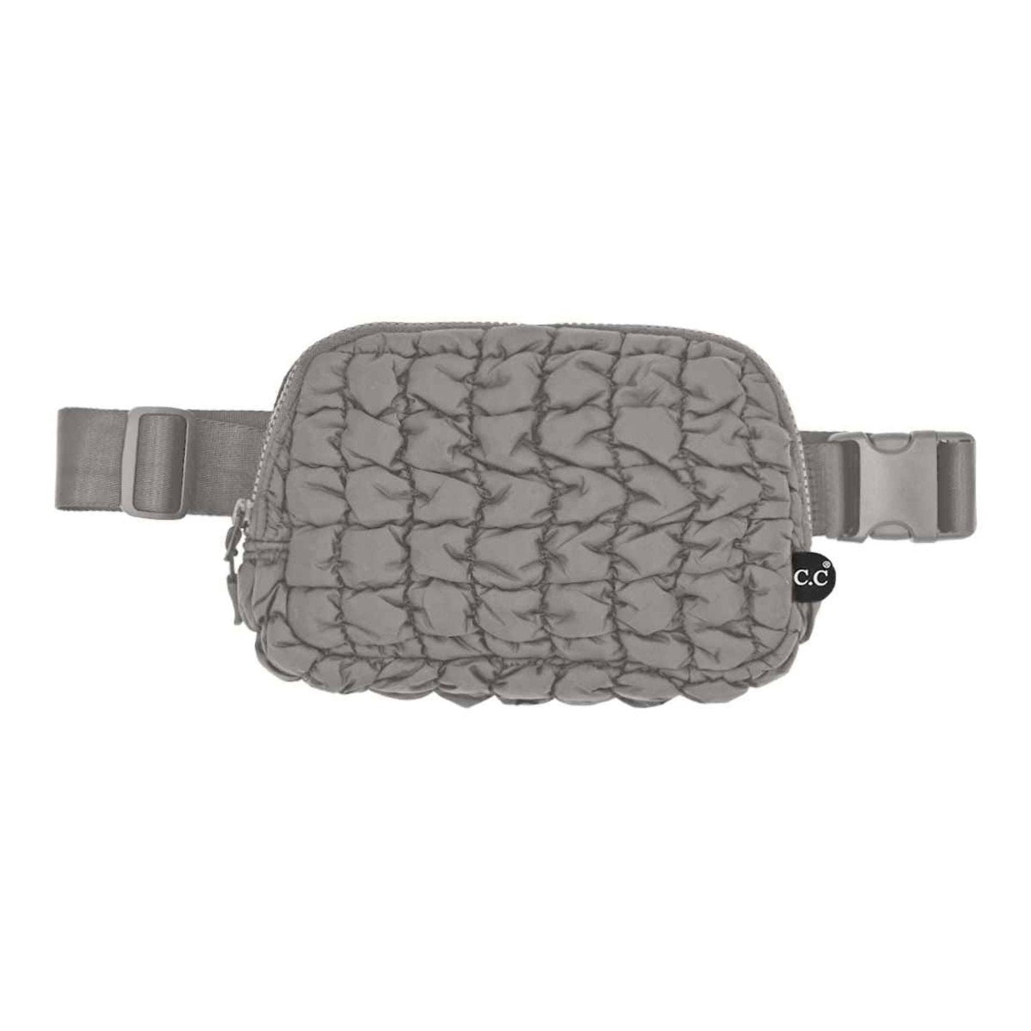 MiMi Wholesale - BGS0064 Tina Puffer Quilted Fanny Pack