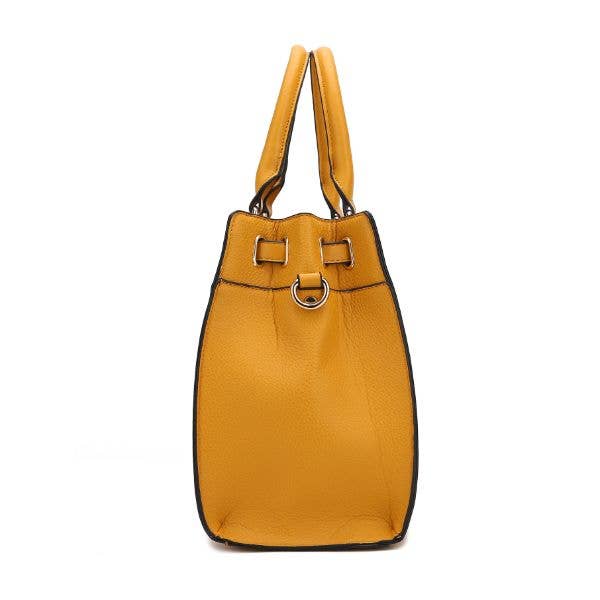 MKF Collection - Christine Vegan Leather Women Satchel Bag & wallet by Mia K