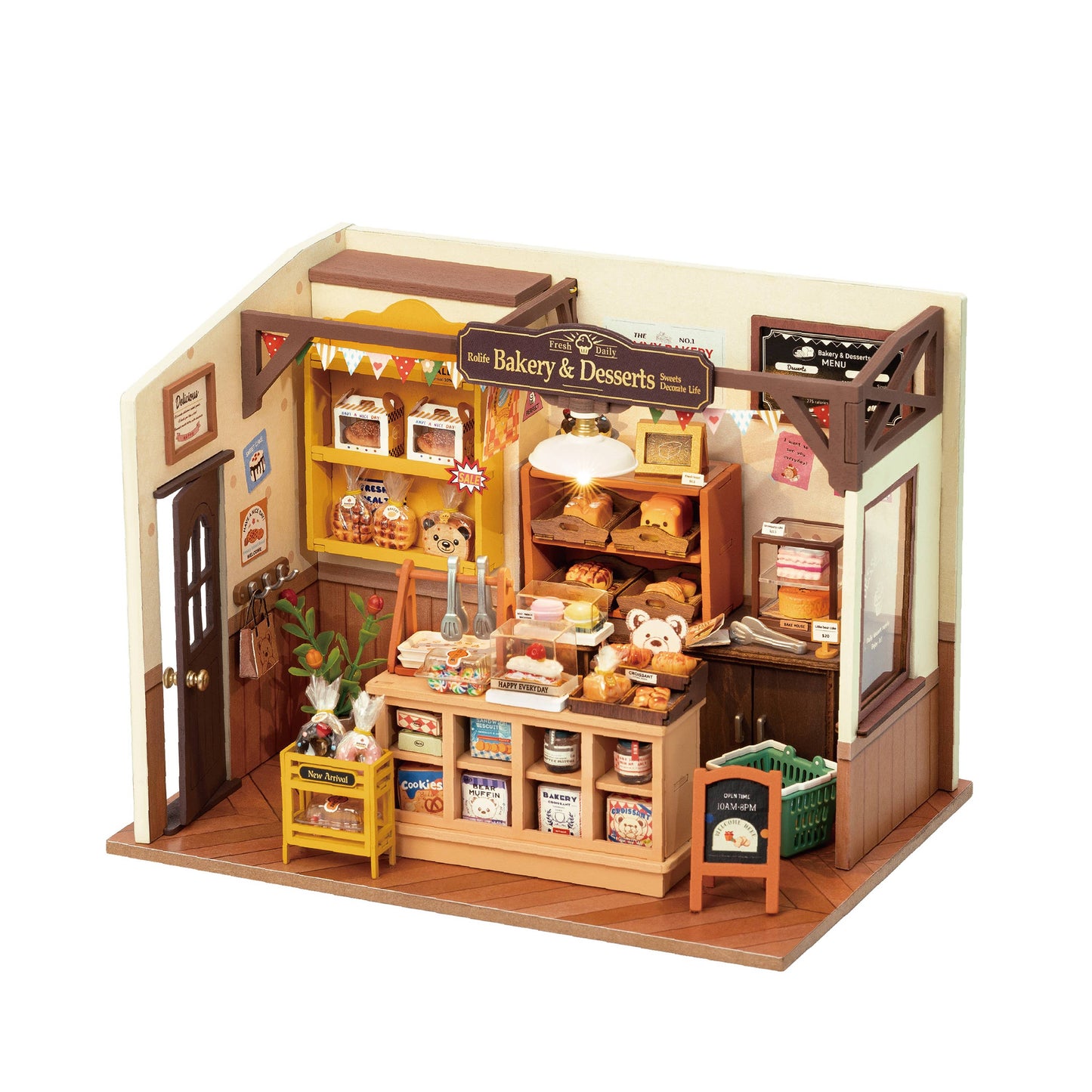 Hands Craft - DIY Miniature House Kit: Becka's Baking House