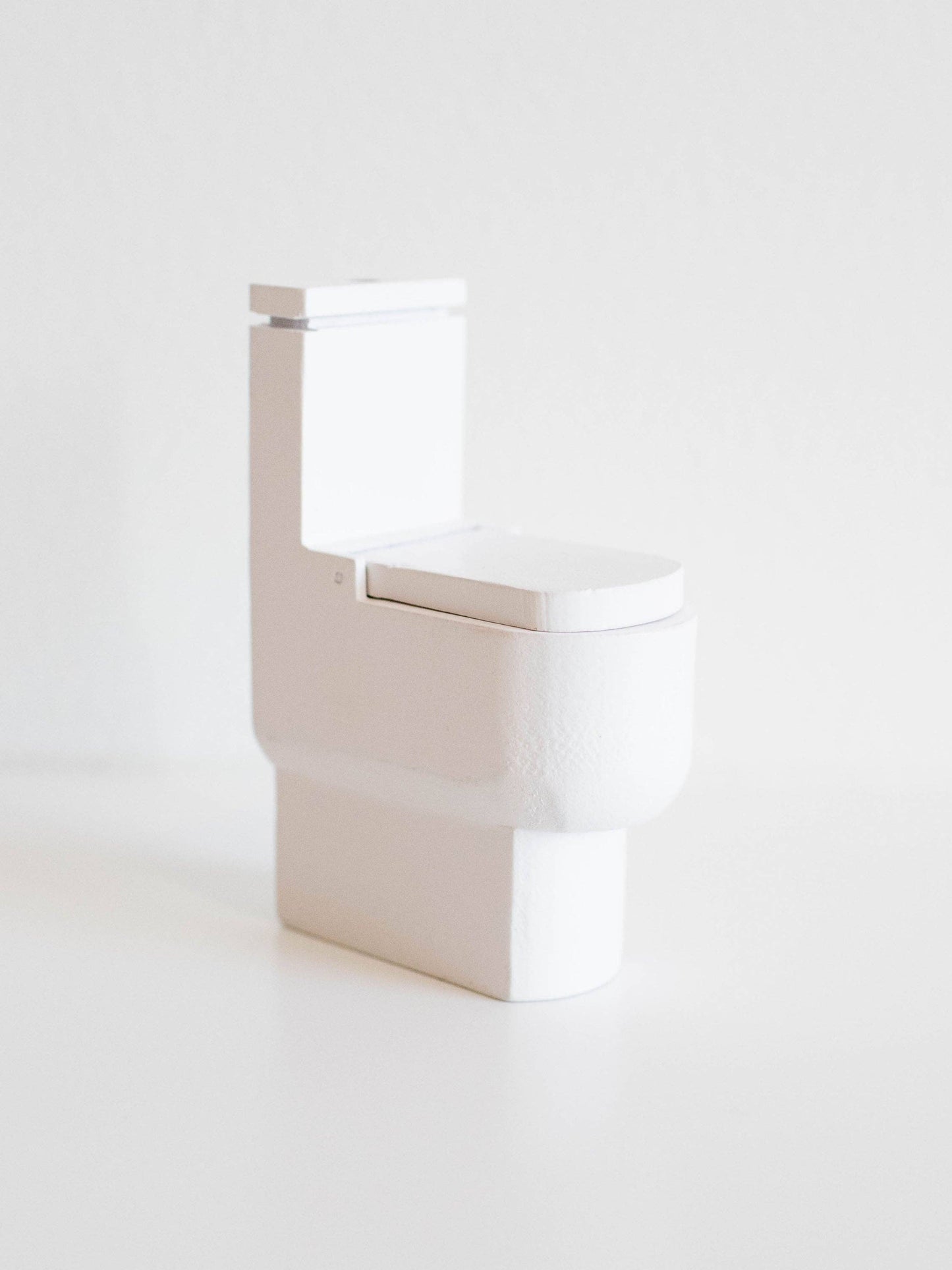 Macy Mae Dollhouse Designs - Dollhouse Toilet | White