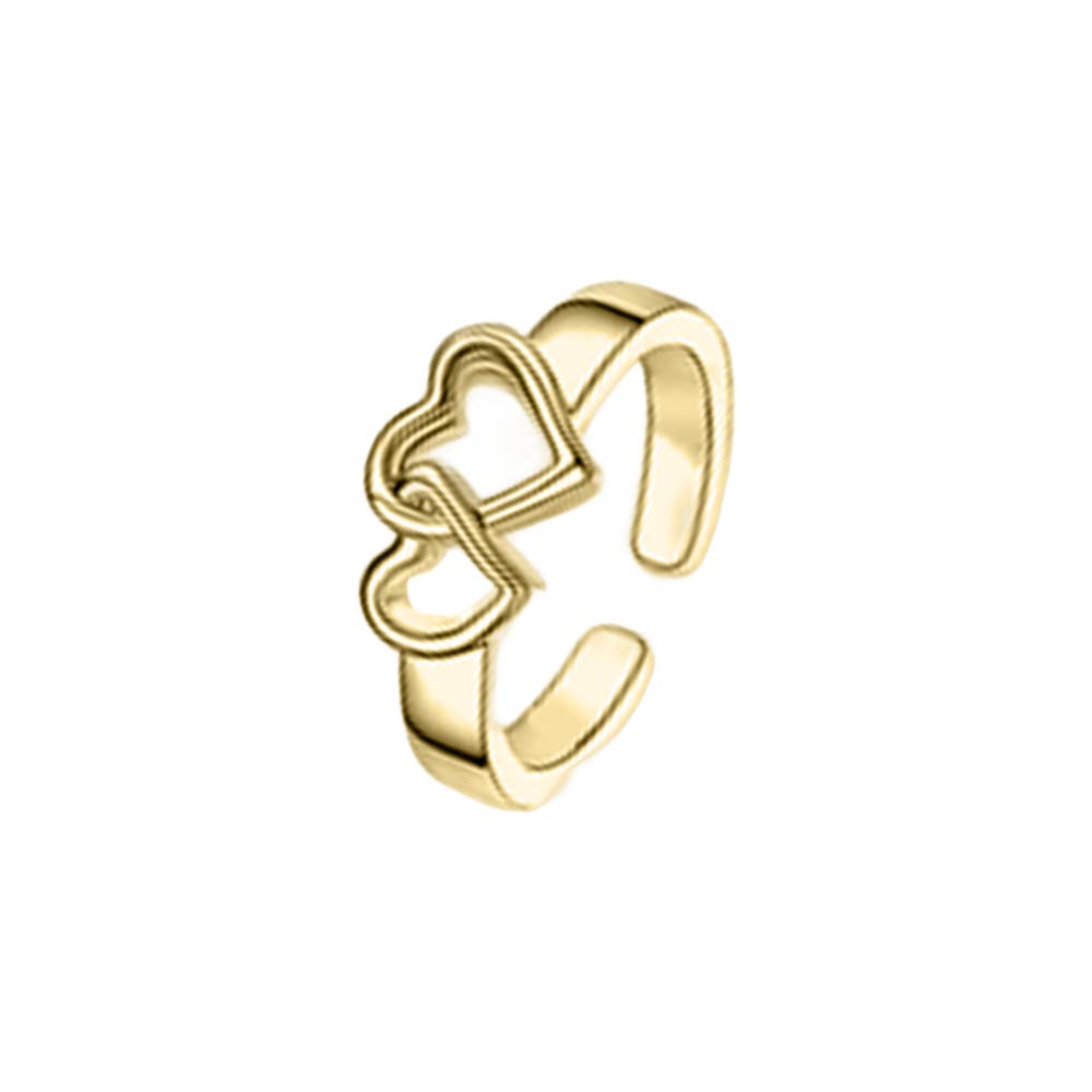 Maya J - Breezy Adjustable Toe Rings - Gold-Plated -2 Pack (By Style)
