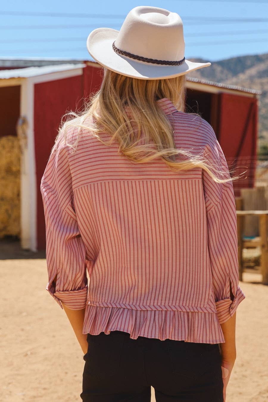 Oddi - Striped Button-up Shirt
