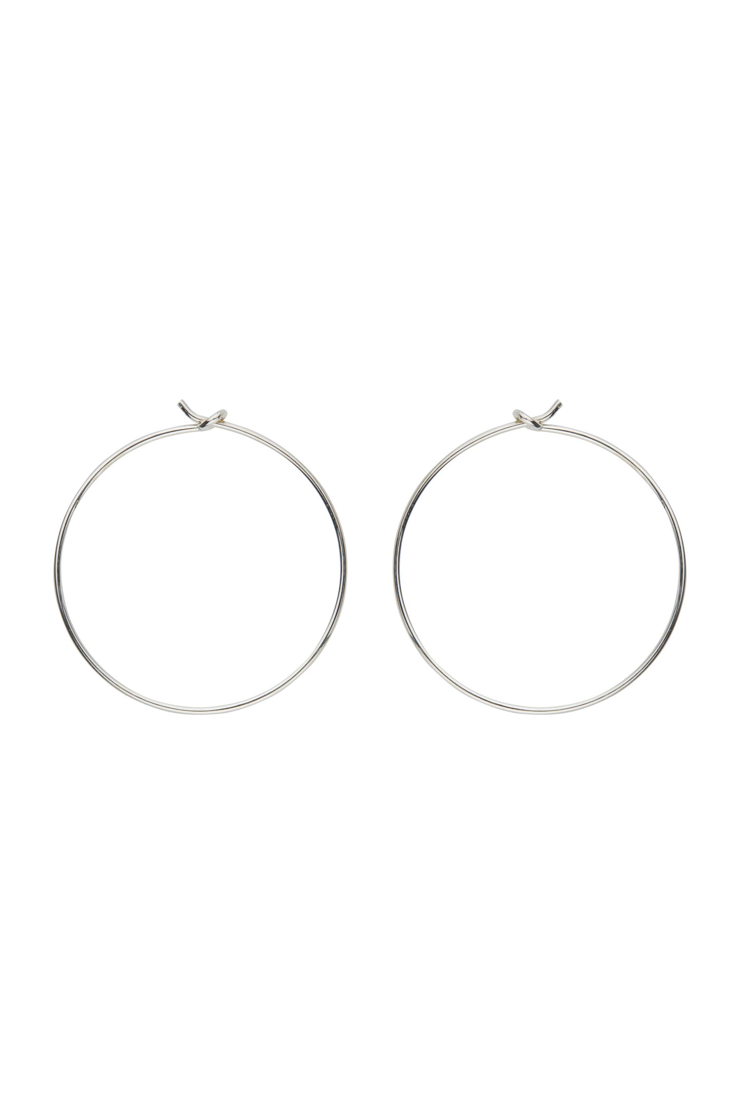 Mark Steel Jewelry - 19 Gauge Round or Flat Wire Hoop Sizes 30mm or 38mm