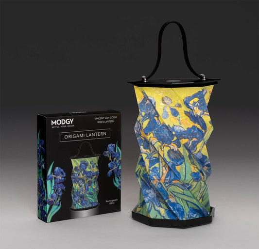 Modgy - Modgy Vincent Van Gogh Irises Origami Lantern