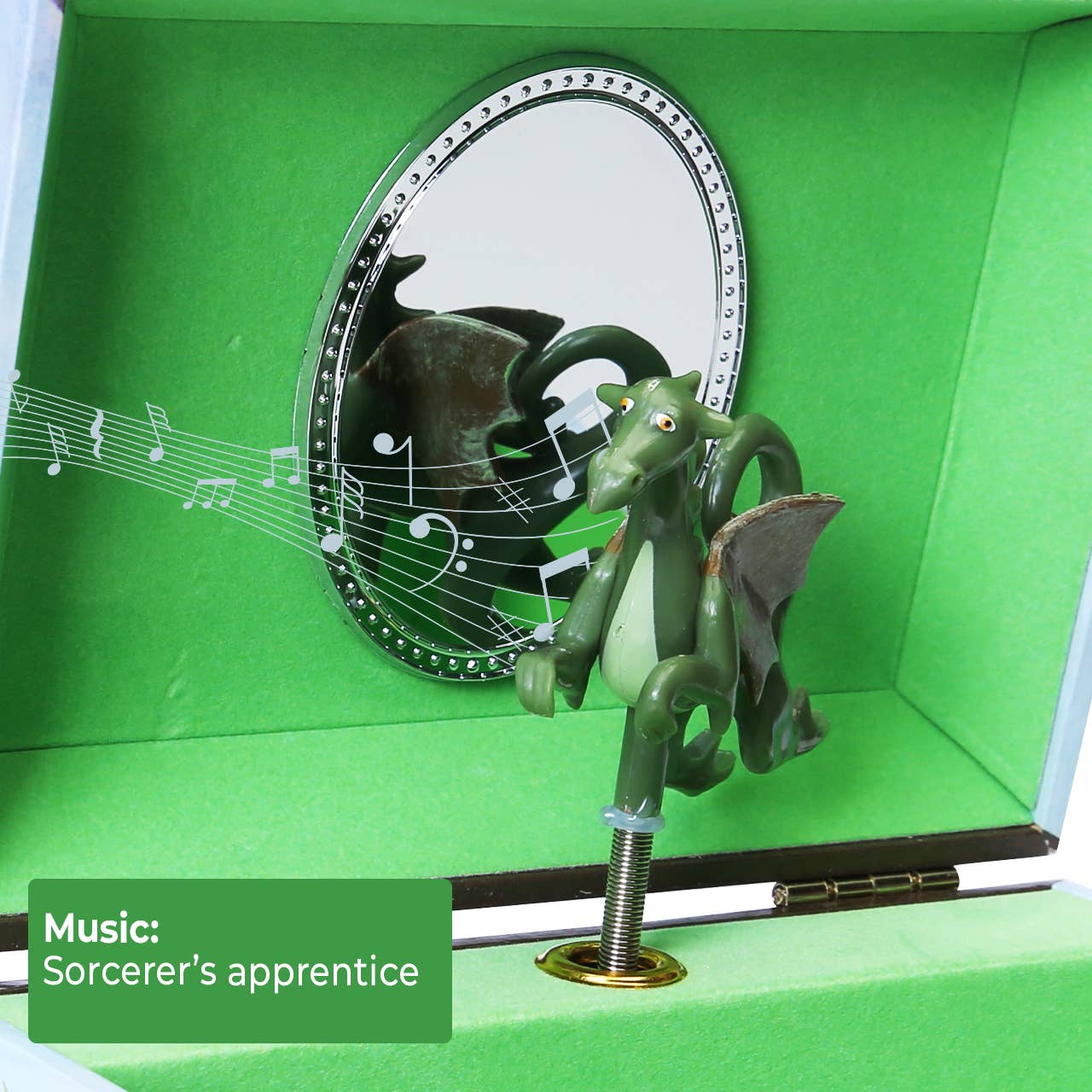 Playful Dragon Music Box