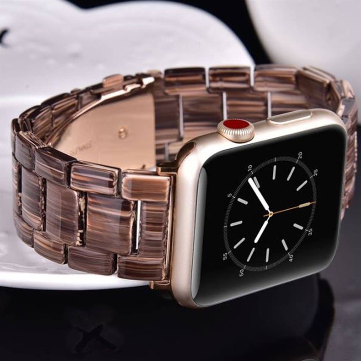 ShopTrendsNow - Resin Bracelet Light Weight Bands for Apple Watch