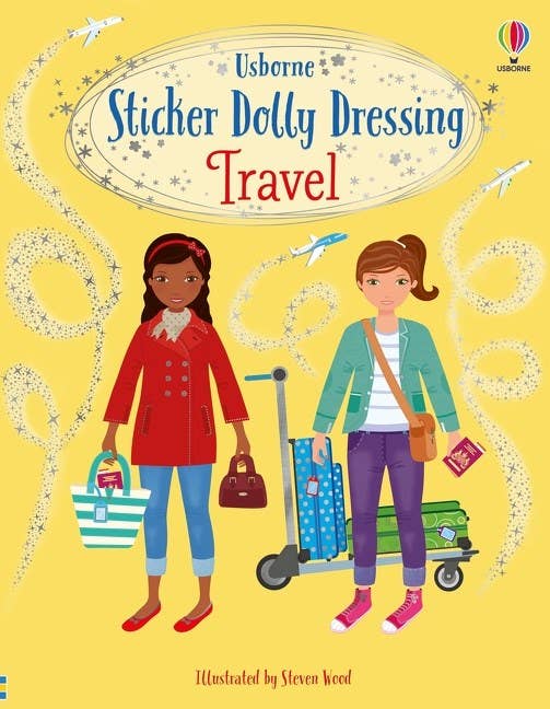HarperCollins - Sticker Dolly Dressing Travel : Usborne