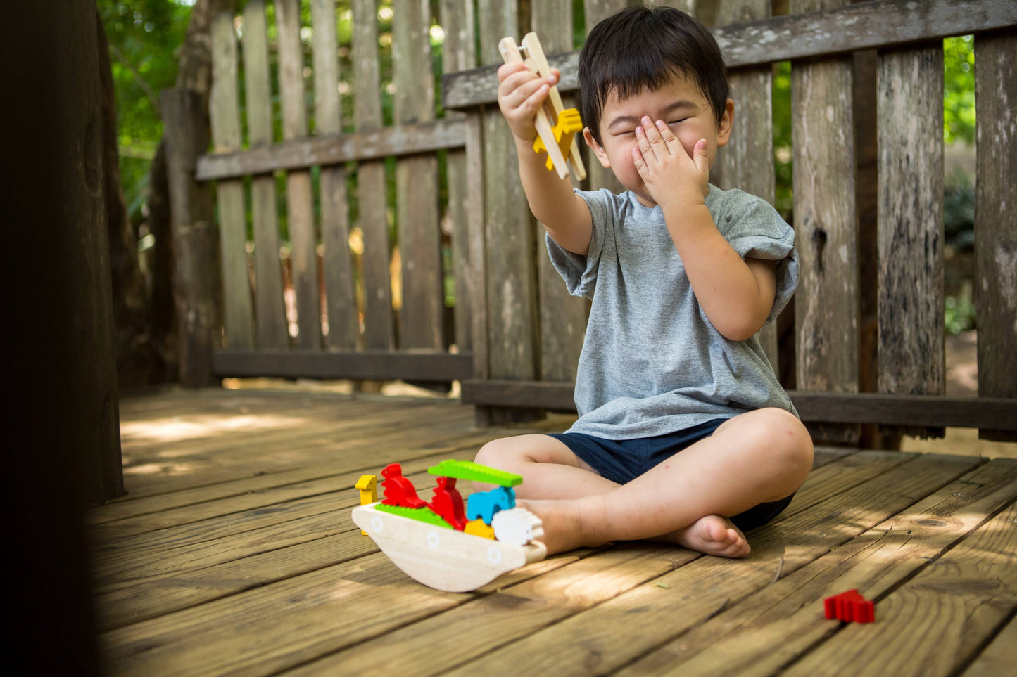 PlanToys - Balancing Boat