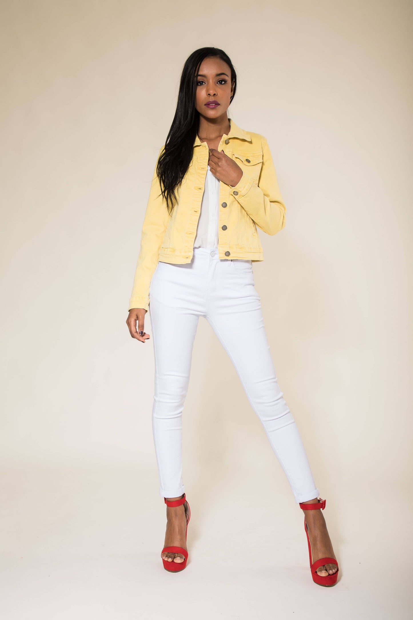 Nina Carter - Stretch fitted jacket Color J212A