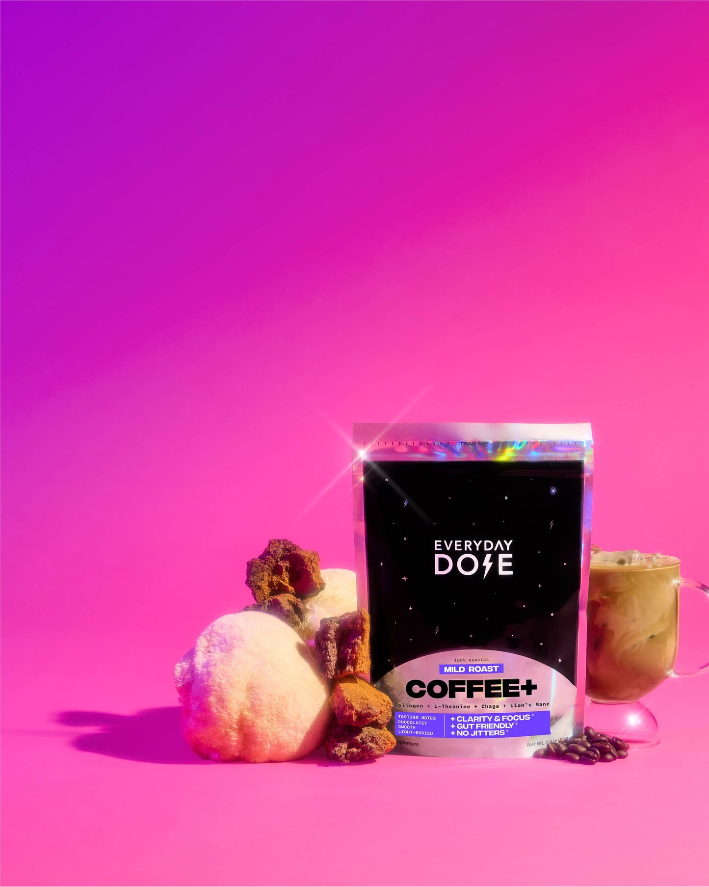 Everyday Dose - Everyday Dose 90 Servings Mushroom Coffee+