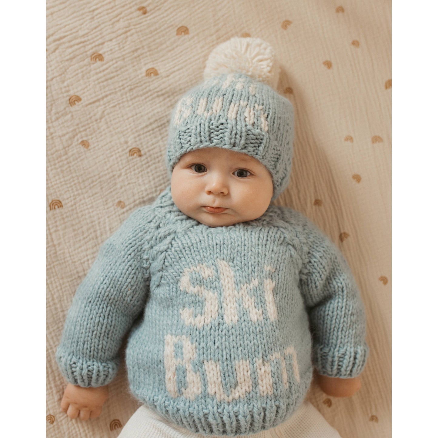 Huggalugs - Ski Bum Surf Crew Neck Sweater Baby & Toddler