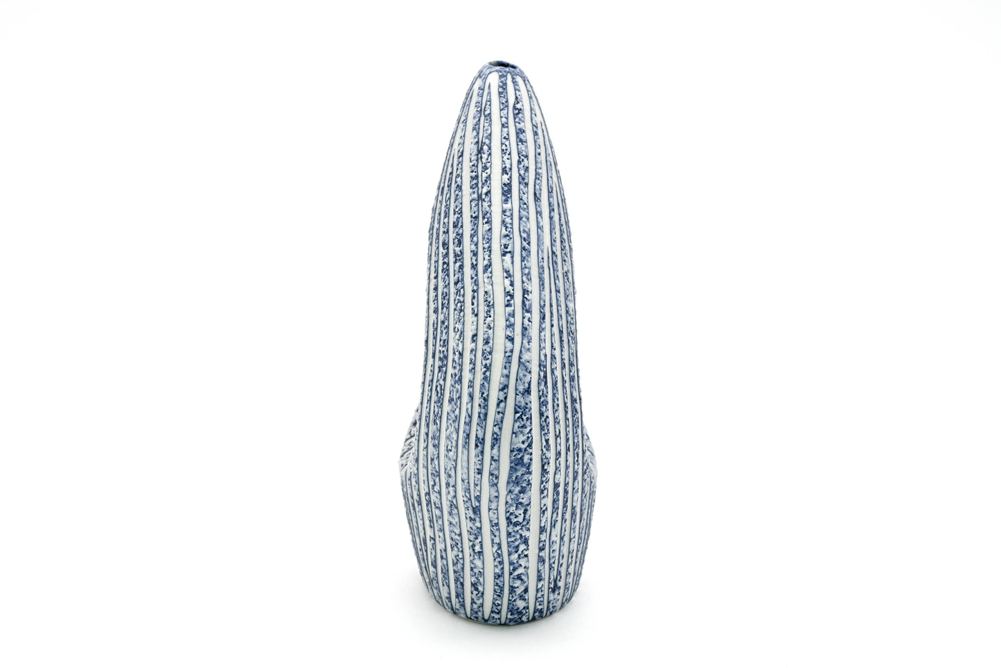 Art Floral Trading LLC - 323W16BLUE SPEZIA MINI M-Handcrafted Porcelain Bud Vase