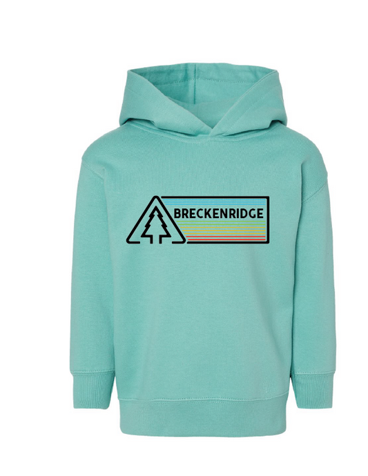 MT Brand Apparel - Tri Pine - Custom - Toddler Hooded Fleece Pullover