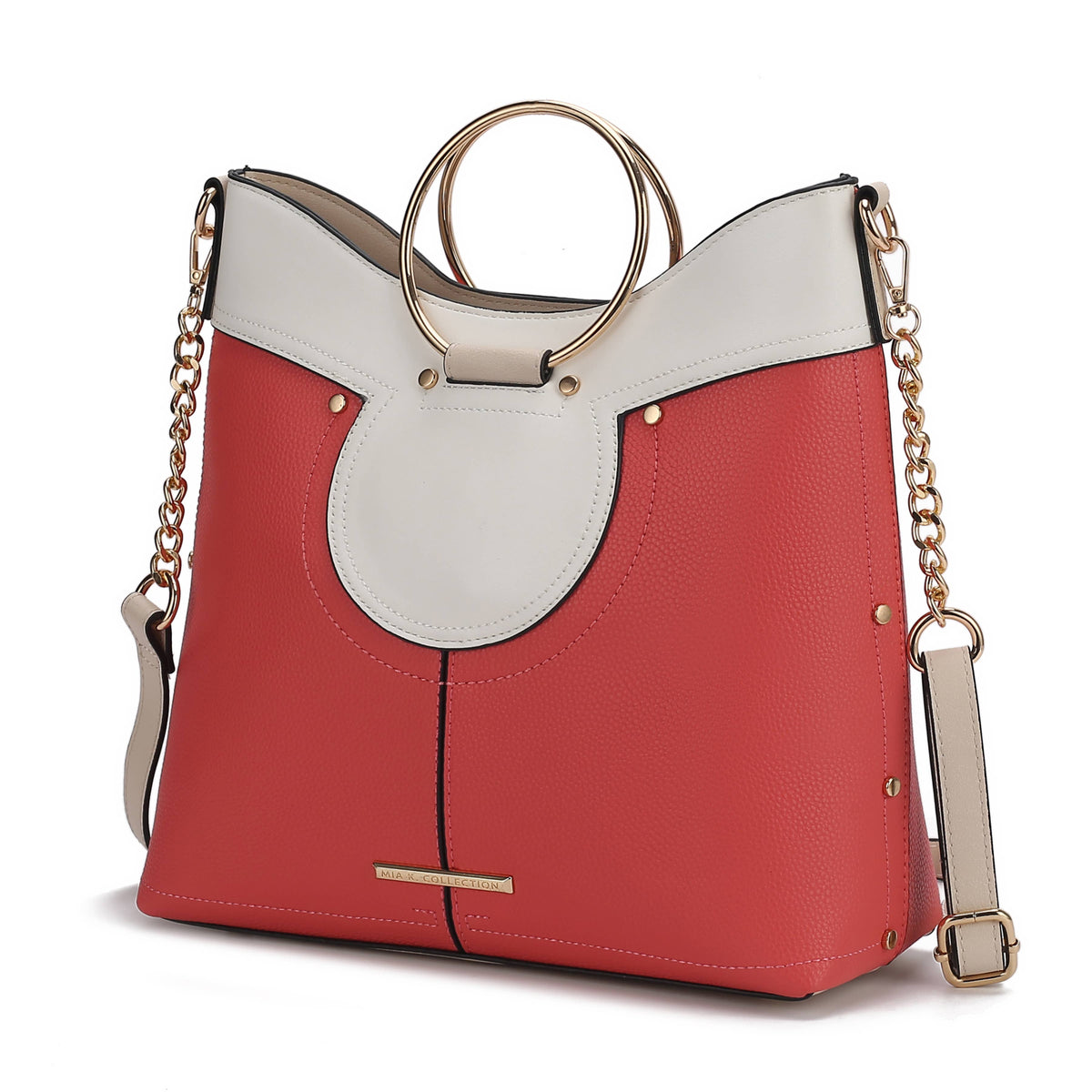 MKF Collection - MKF Kylie Top Handle Satchel Handbag Vegan Leather
