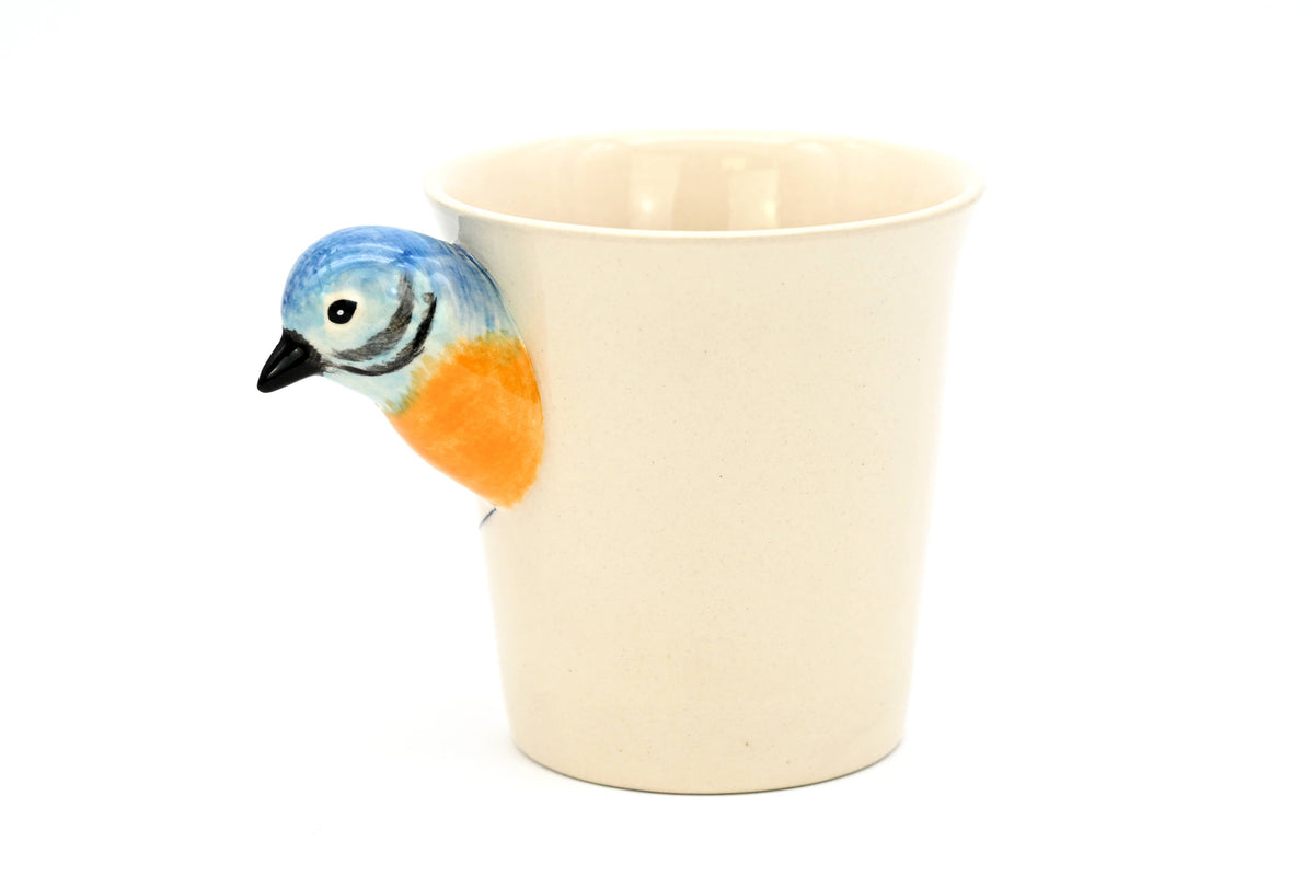 Art Floral Trading LLC - MUG186 Blue bird mug 10 oz