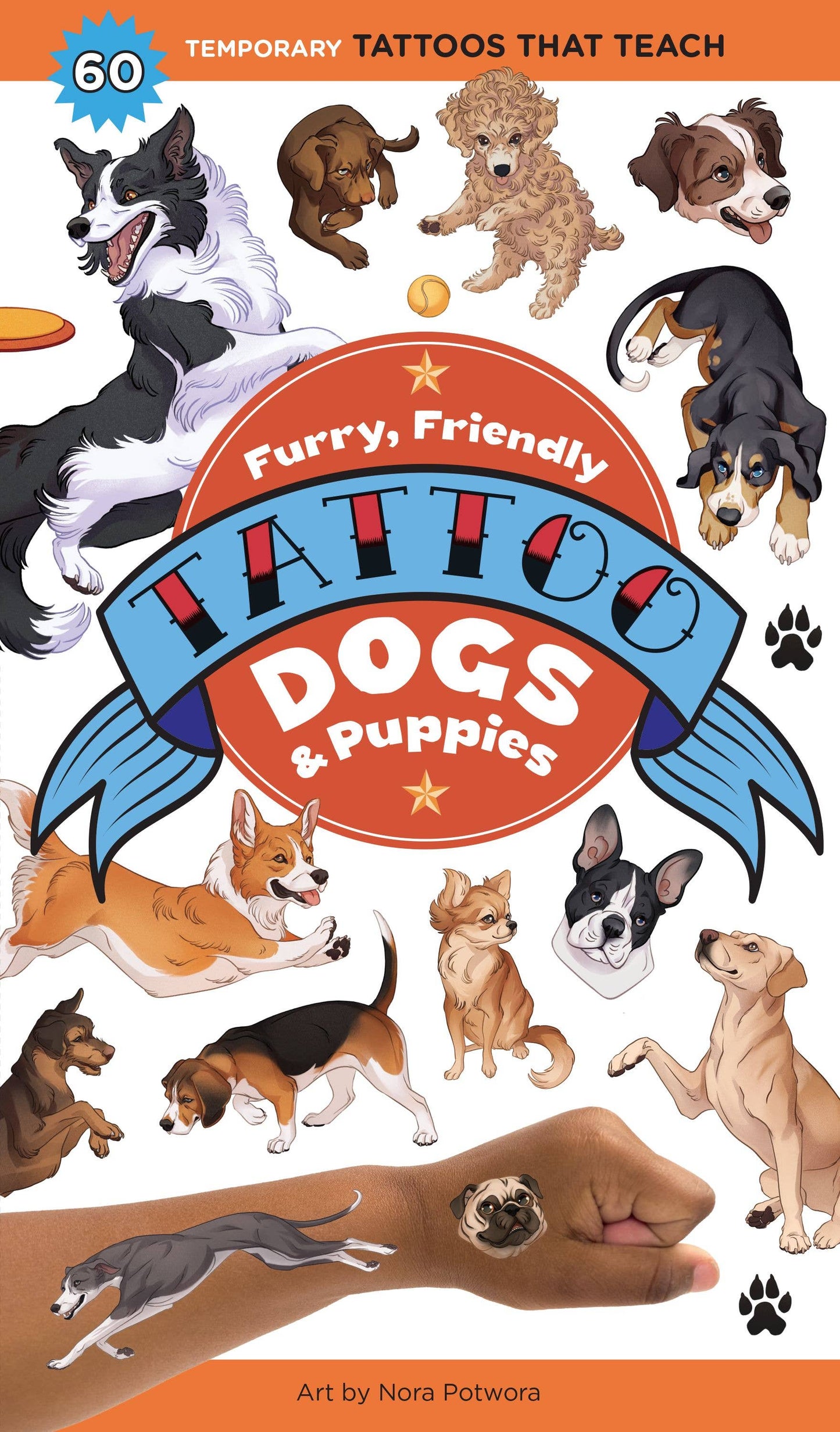 Hachette Book Group - Furry, Friendly Tattoo Dogs & Puppies