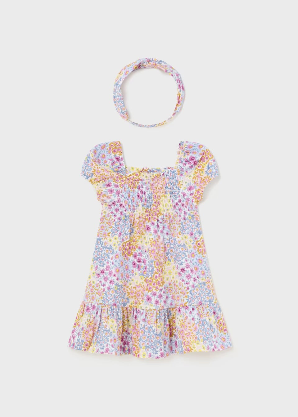 Floral Dress with Headband